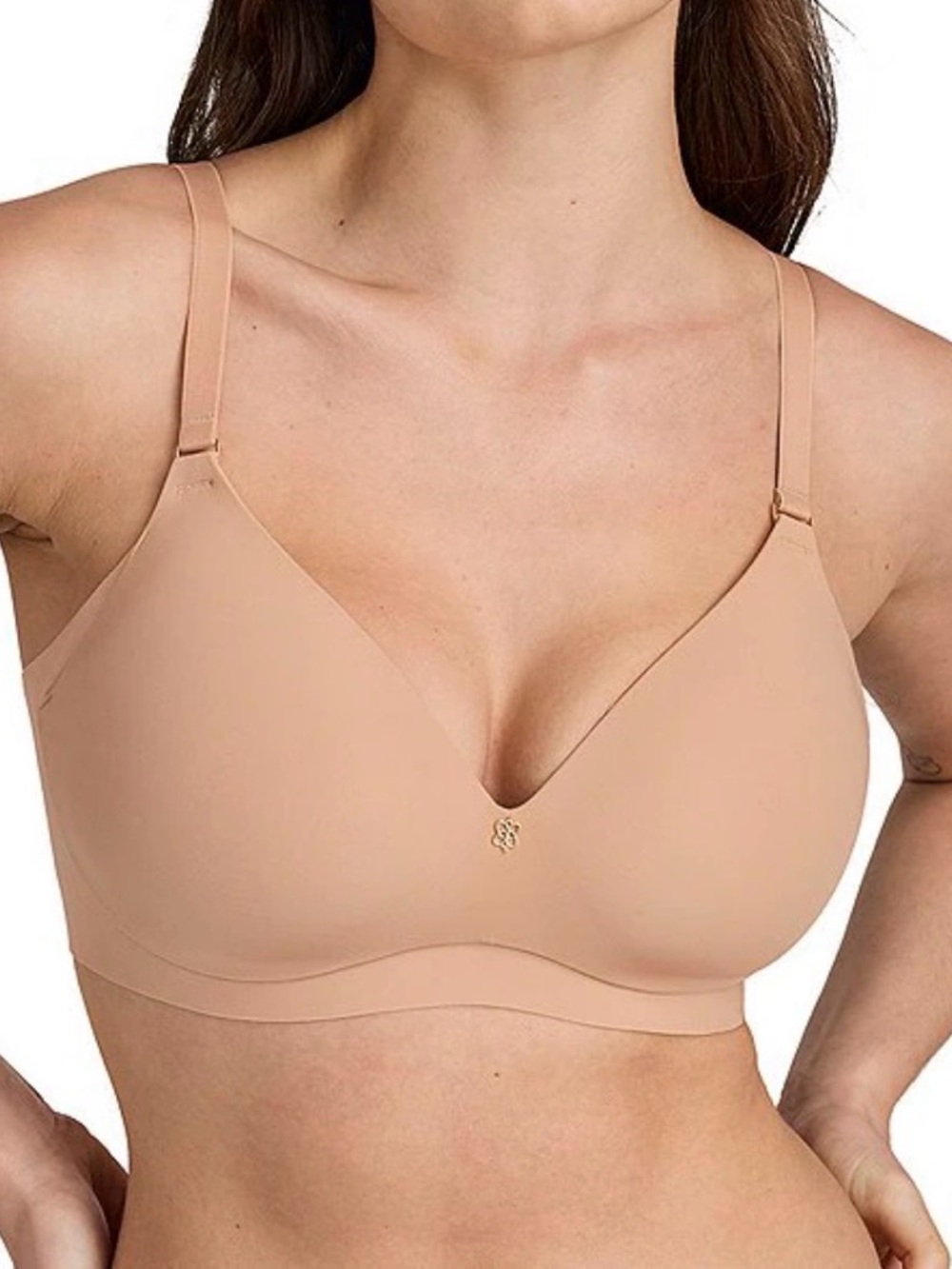 New HoneyLove Woman’s Wire free bra Size 34DDD 34F Cloudlove NWT